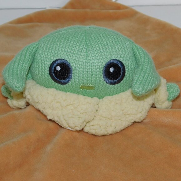 Hallmark Star Wars The Mandalorian The Child Grogu Baby Yoda Security Blanket - Picture 2 of 8
